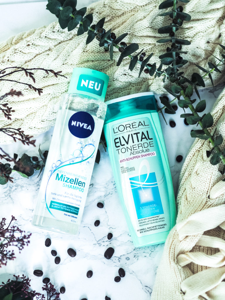 Meine liebsten Pflegeprodukte: L'oreal Elvital Tonerde Absolue und Nivea Mizellen Shampoo