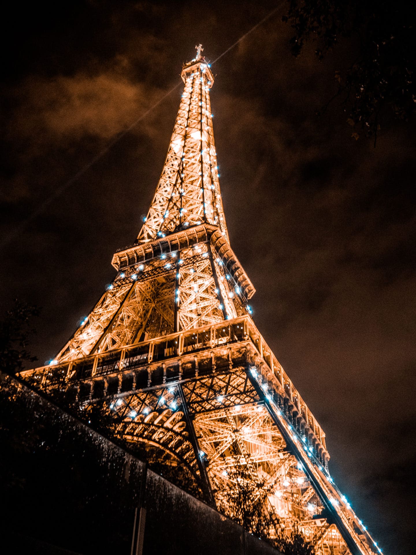Eifelturm bei Nacht Paris